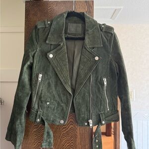 Blank NYC suede moto jacket